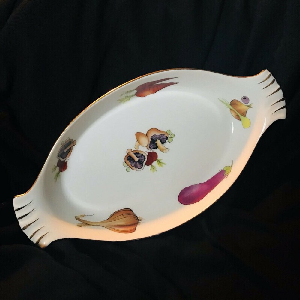 Louis Lourioux Vintage Fireproof  Serving Dish